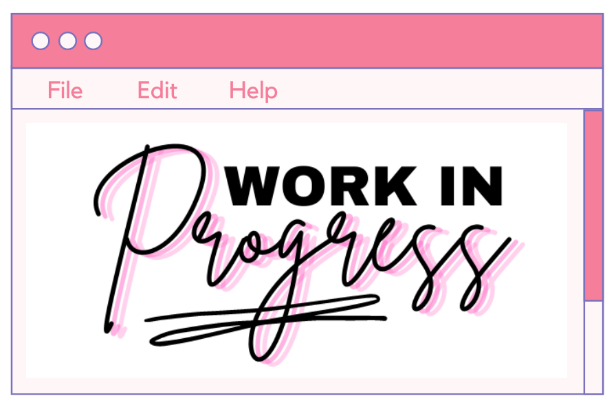 Work In Progress Graphic